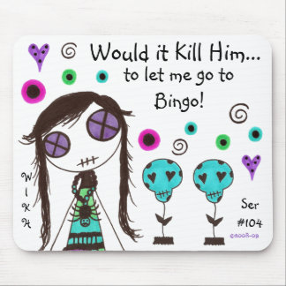 WIKH Ser#104 Girls Wanna Have Fun Too! Mouse Pad