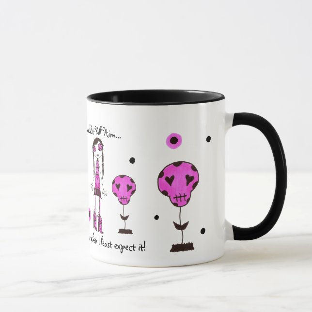WIKH Ser#19 WHERE'S THE AFFECTION! Mug (Right)