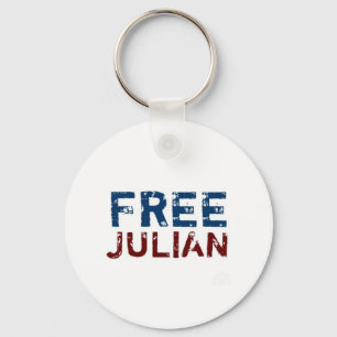 WikiLeaks - Julian Assange Keychain