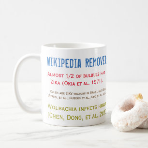 Wikipedia a enlevé la tasse d'études de Zika par