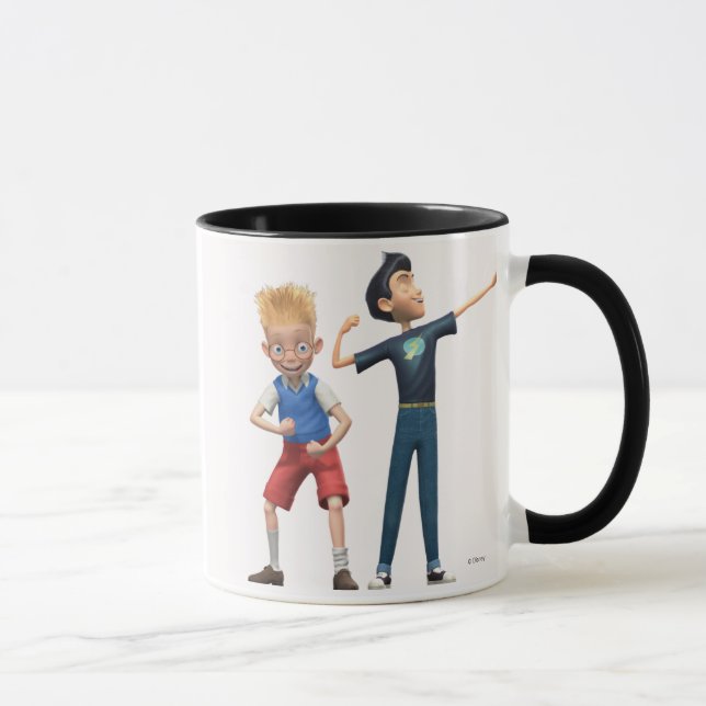 Wilber and Lewis Disney Mug (Right)