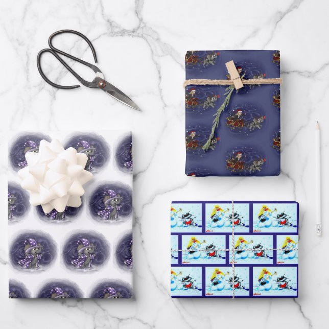 Wilbur de métal dans les feuilles de papier d'enve (Recto)