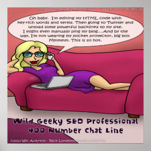 Wild 900 Numbers For Computer Geeks Funny Poster