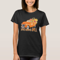 Wild About Fall Leopard Truck Pumpkins Autumn Than