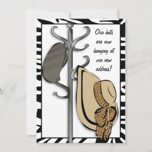 Wild About Our New Home Moving Faire-part