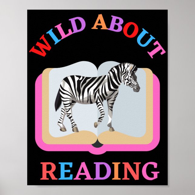 WILD ABOUT READING POSTER (Front)