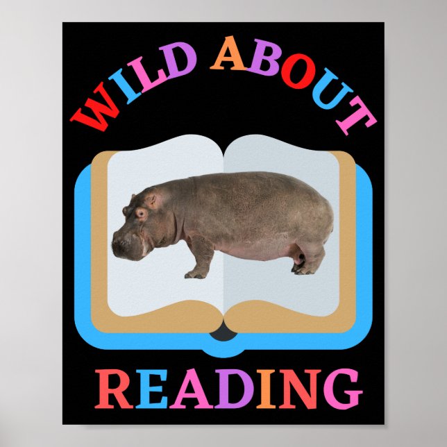 WILD ABOUT READING POSTER (Front)