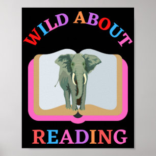 WILD ABOUT READING POSTER