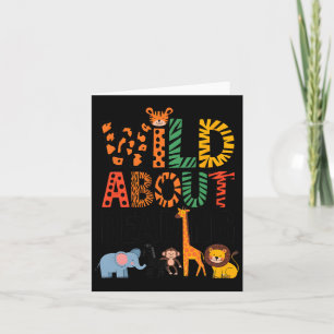 Wild About Reading Teacher Reading Books Back To S Card