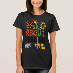 Wild About Reading Teacher Reading Books Back To S T-Shirt