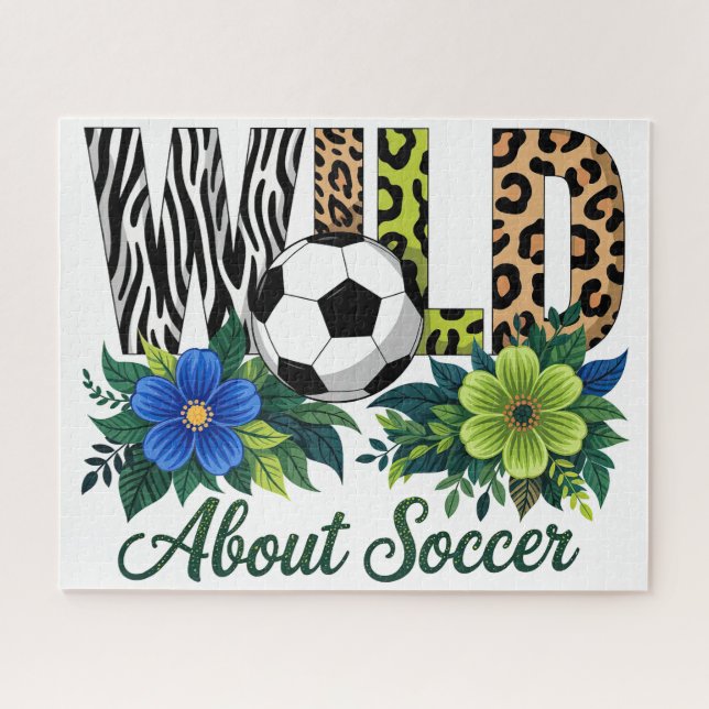 Wild About Soccer Jigsaw Puzzle (Horizontal)