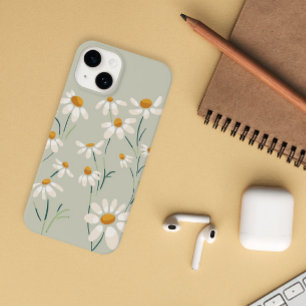 Wild Aesthetic Chamomile Camomile Delicate Flowers Case-Mate iPhone 14 Case