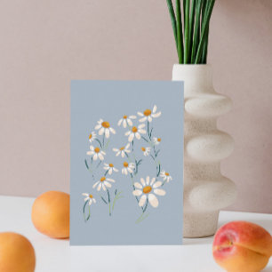 Wild Aesthetic Chamomile Camomile Delicate Flowers Postcard