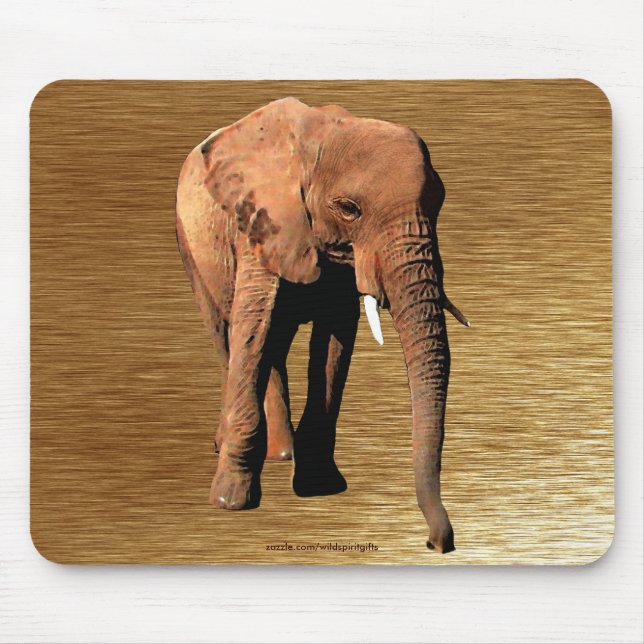 Wild Africa Animal-lovers Big Five Mouse Pad (Front)