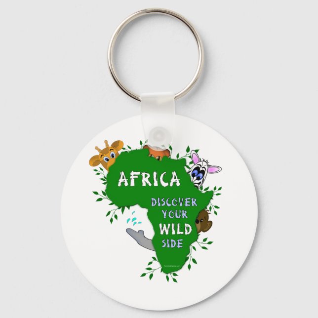 Wild Africa Keychain (Front)