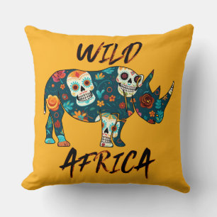 Wild Africa Throw Pillow