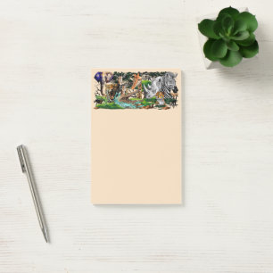 Wild African Savanna Animals Post-it Notes