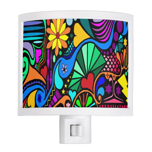 Wild and Crazy Night Light (Front)