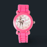 Wild and free brown Arabian horse girl custm gift Watch<br><div class="desc">Wild and free Arabian horse girls watch horse party gifts gracious Arabian brown horse ,  beautiful personalized gift for horse lovers.</div>
