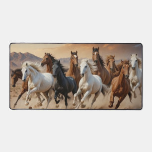 Wild and free desk mat