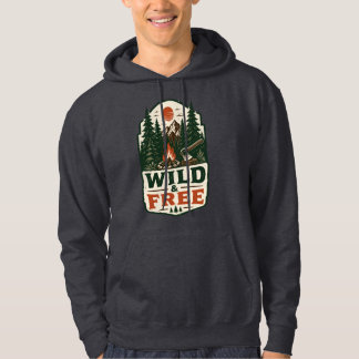 Wild and free hoodie