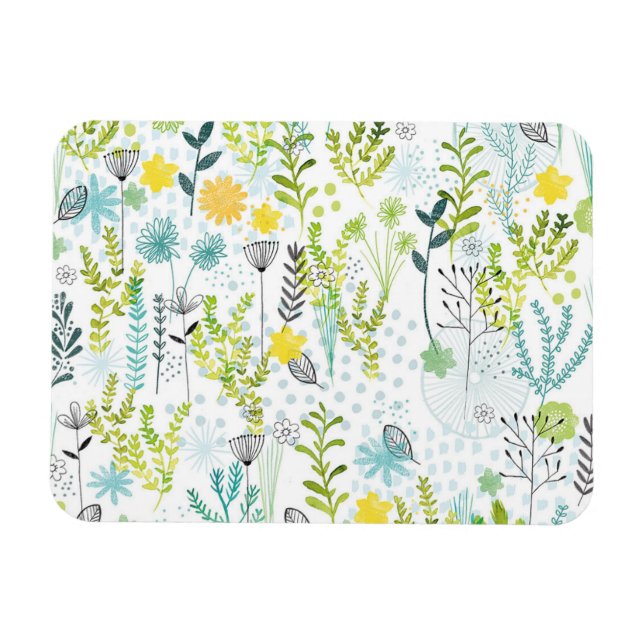 Wild and Free Pattern Magnet (Horizontal)