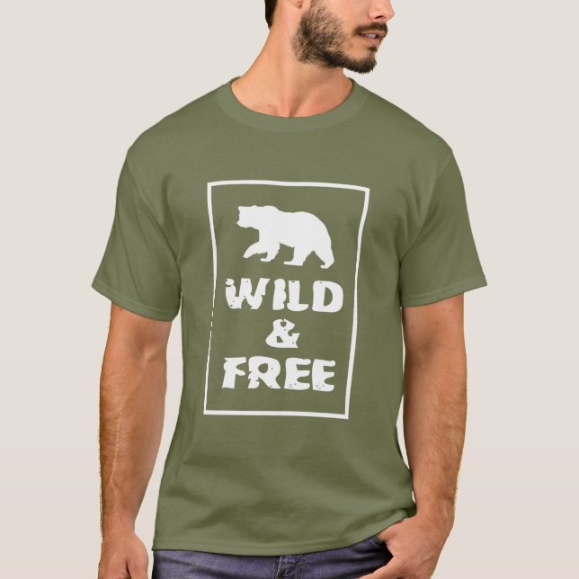 Wild And Free T-Shirt (Front)