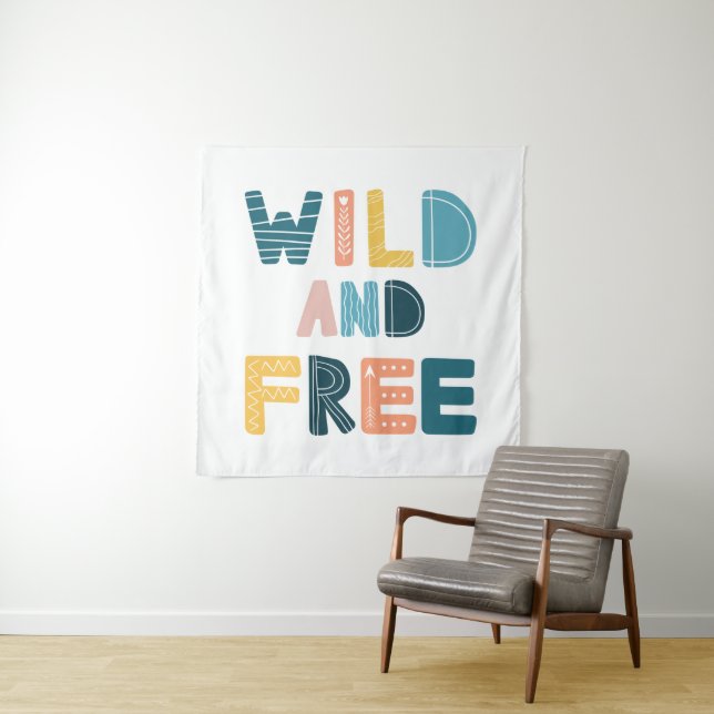 Wild and Free Tapestry (In Situ)
