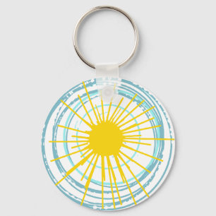 Wild and Free You Are My Sunshine Keychain