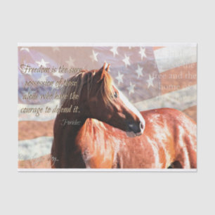 Wild and Patriotic Tissue Gift Paper