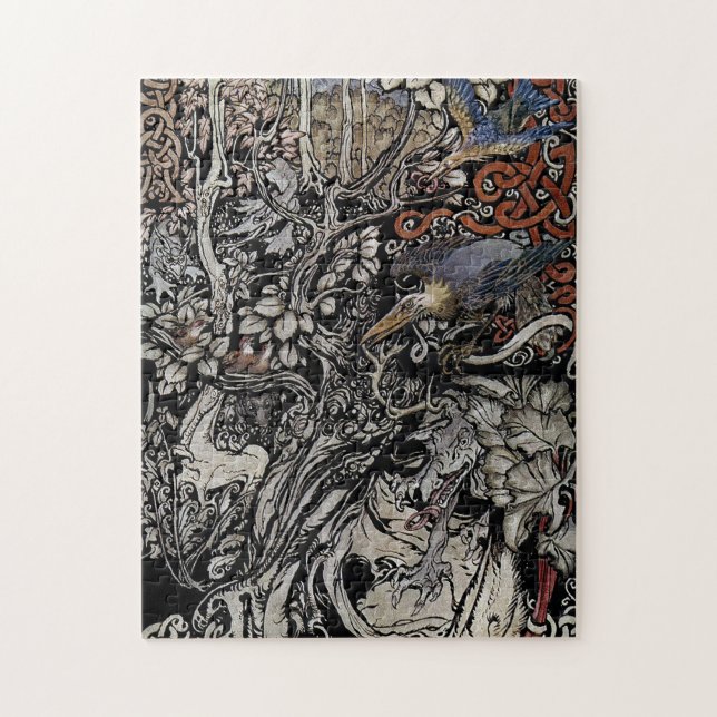 Wild and Shy and Monstrous Creatures Jigsaw Puzzle (Vertical)