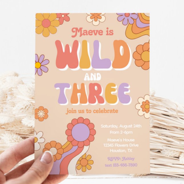 Wild and Three Invitation | SUPER | 70 | 3e (Créateur téléchargé)