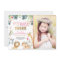 Wild and Three Safari Animals Birthday Invitation