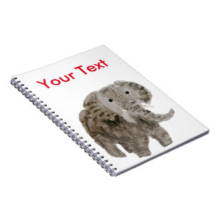 Wild Animal Art, Elephant Notebook