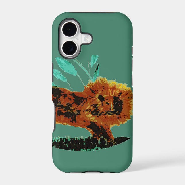 Wild Animal Art Lion (Back)