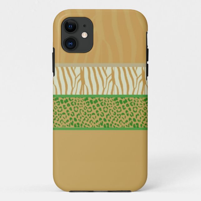 Wild Animal Fur Pattern iPhone 5 Case (Back)