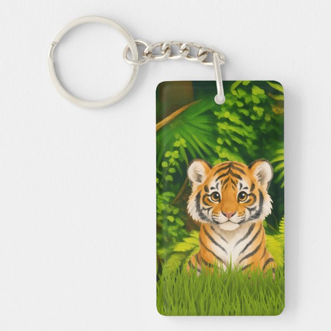 Wild animal   keychain (Front)