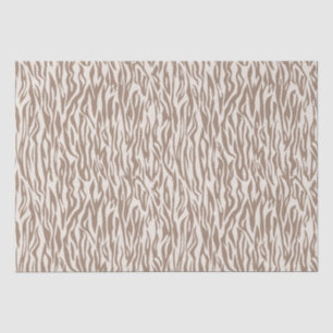 Wild Animal Print Beige Safari theme Tissue Paper