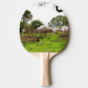 Wild Animal Zebra Animals Ping Pong Paddle