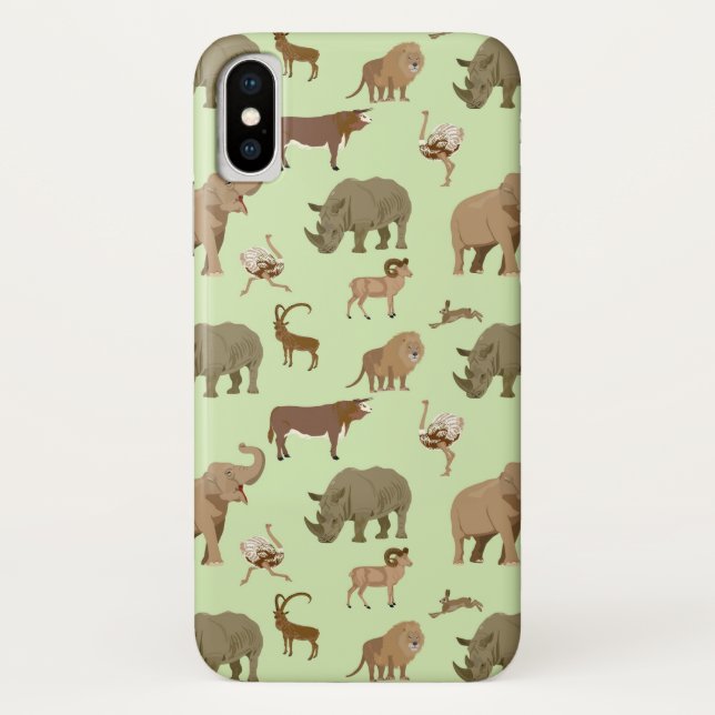 Wild animals Case-Mate iPhone case (Back)