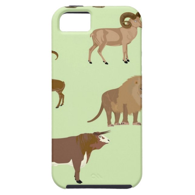 Wild animals Case-Mate iPhone case (Back)