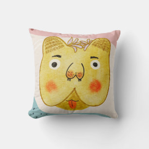 Wild Animals Collection Tiger Throw Pillow