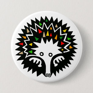Wild animals - ECHIDNA - Australian Wildlife - 3 Inch Round Button