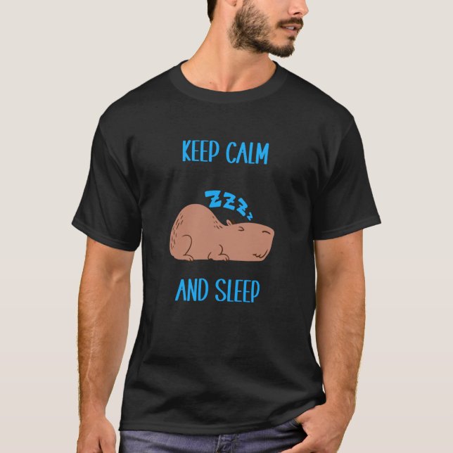 Wild Animals Sleep T-Shirt (Front)