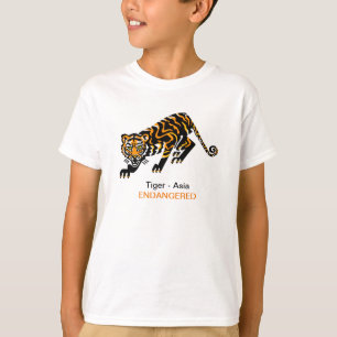 Wild animals - TIGER- Endangered animal graphoic T-Shirt
