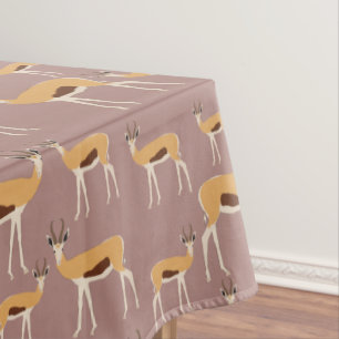 Wild Antelope Animal Pattern  Tablecloth