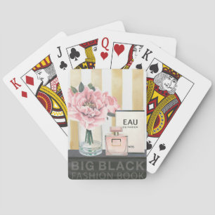 Wild Apple   Big Fashion Book - Striped Playing Cards