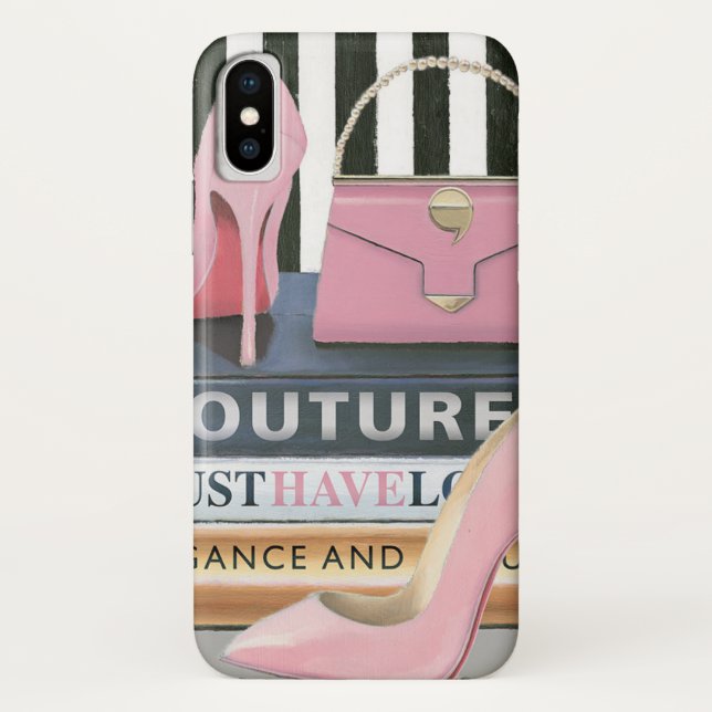 Wild Apple | Couture Stripes - Shoes & Bag Case-Mate iPhone Case (Back)
