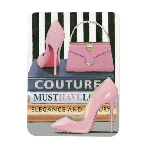 Wild Apple   Couture Stripes - Shoes & Bag Magnet