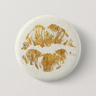 Wild Apple Elegant Stylish Kiss 2 Inch Round Button